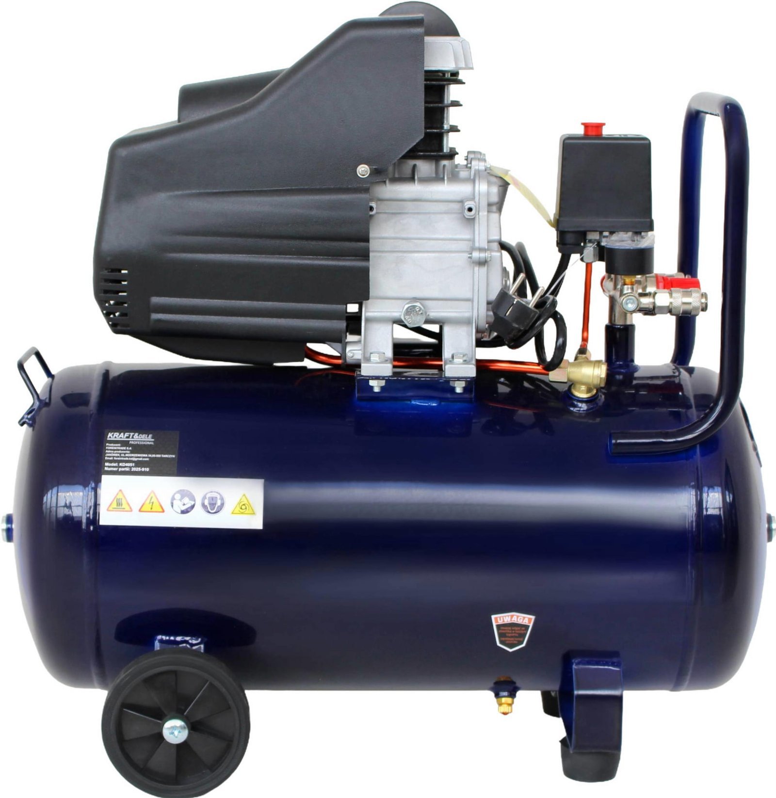 Alyvinis oro kompresorius 50L 230V KD4051 - Image 4