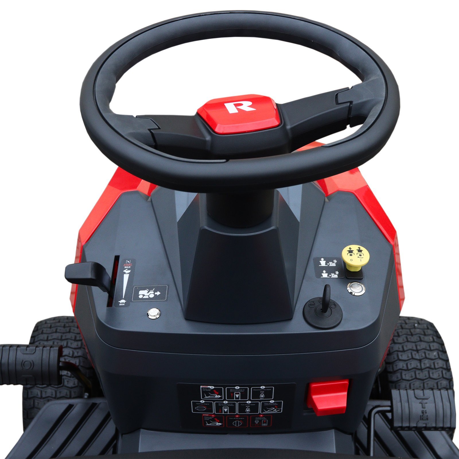 RIDER R102-BH vejos traktoriukas - Image 4