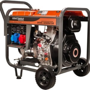 Benzininis trifazis elektros generatorius KD126 8KW 80% 230/380V