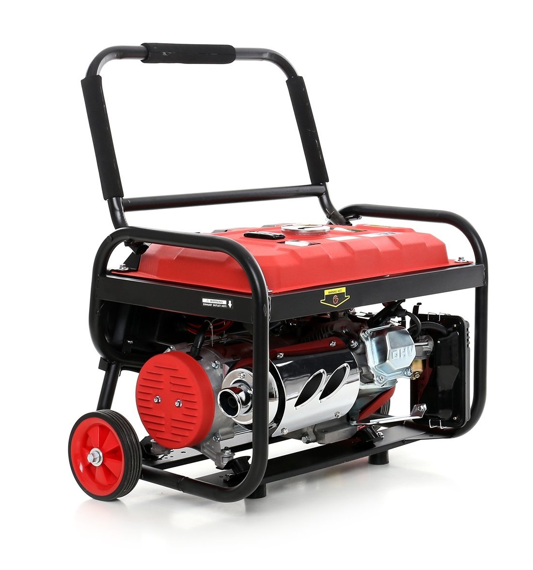 Benzininis trifazis elektros generatorius 3000W 12/230/380V KD139 - Image 6