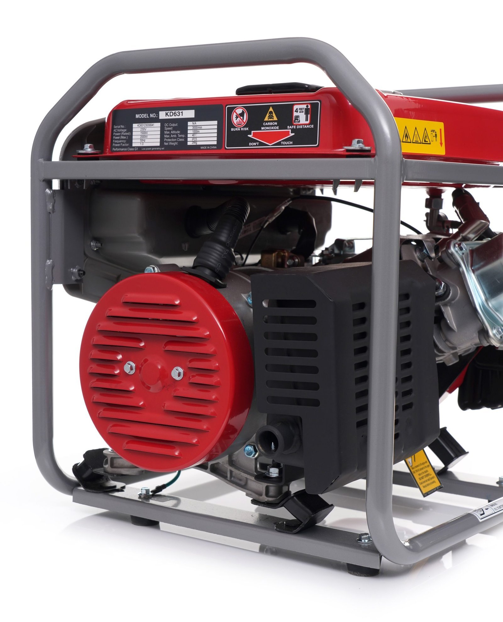 Vienfazis 1,5 / 2 kW elektros generatorius KD631 - Image 3