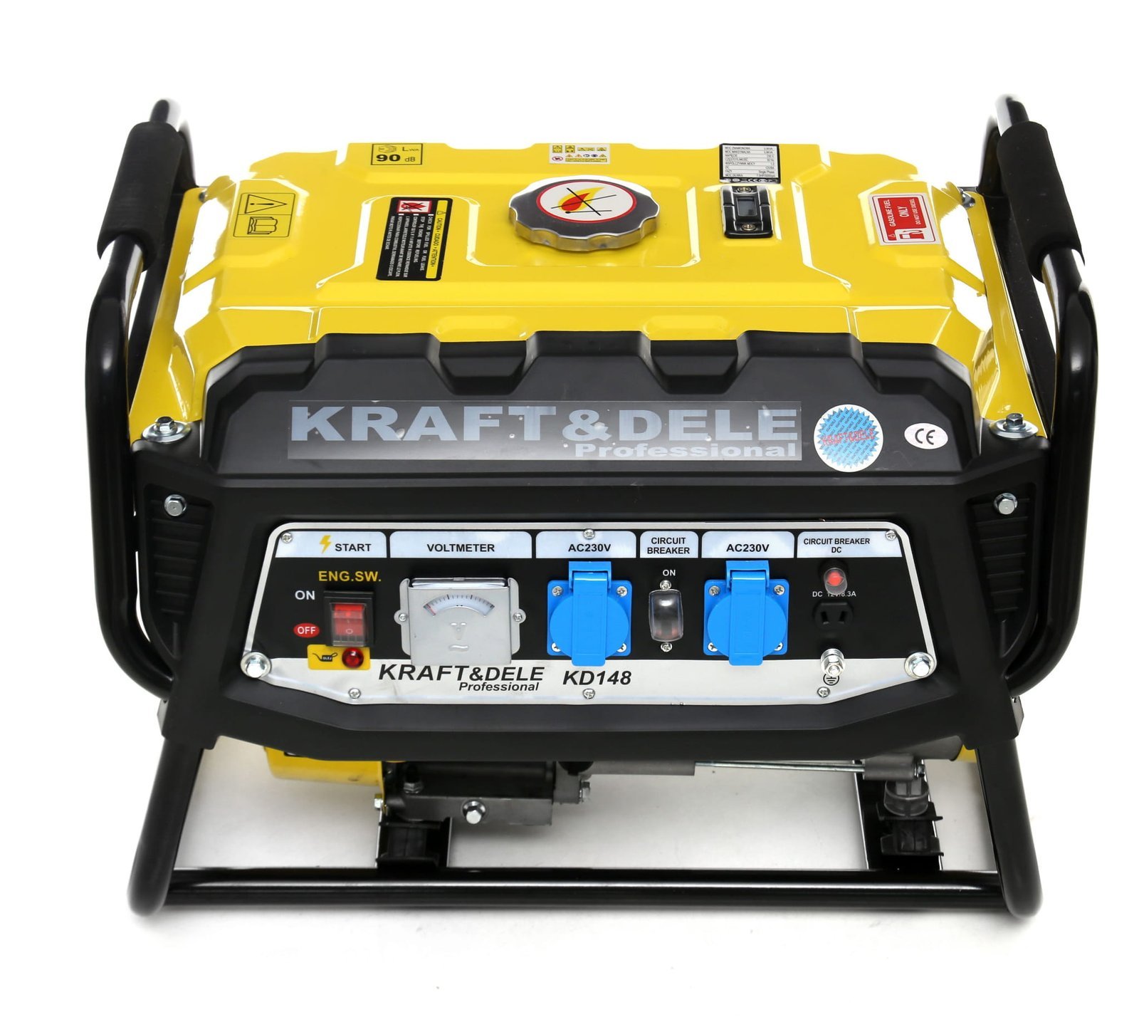 Benzininis vienfazis elektros generatorius 3500W KD148 - Image 3