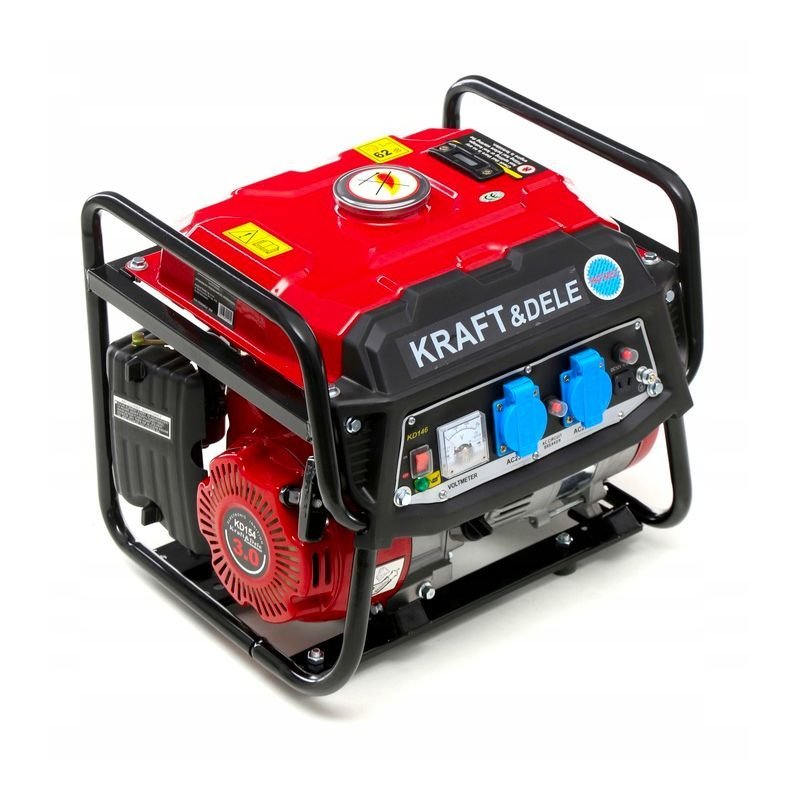 Benzininis vienfazis elektros generatorius 1500W KD146 - Image 4