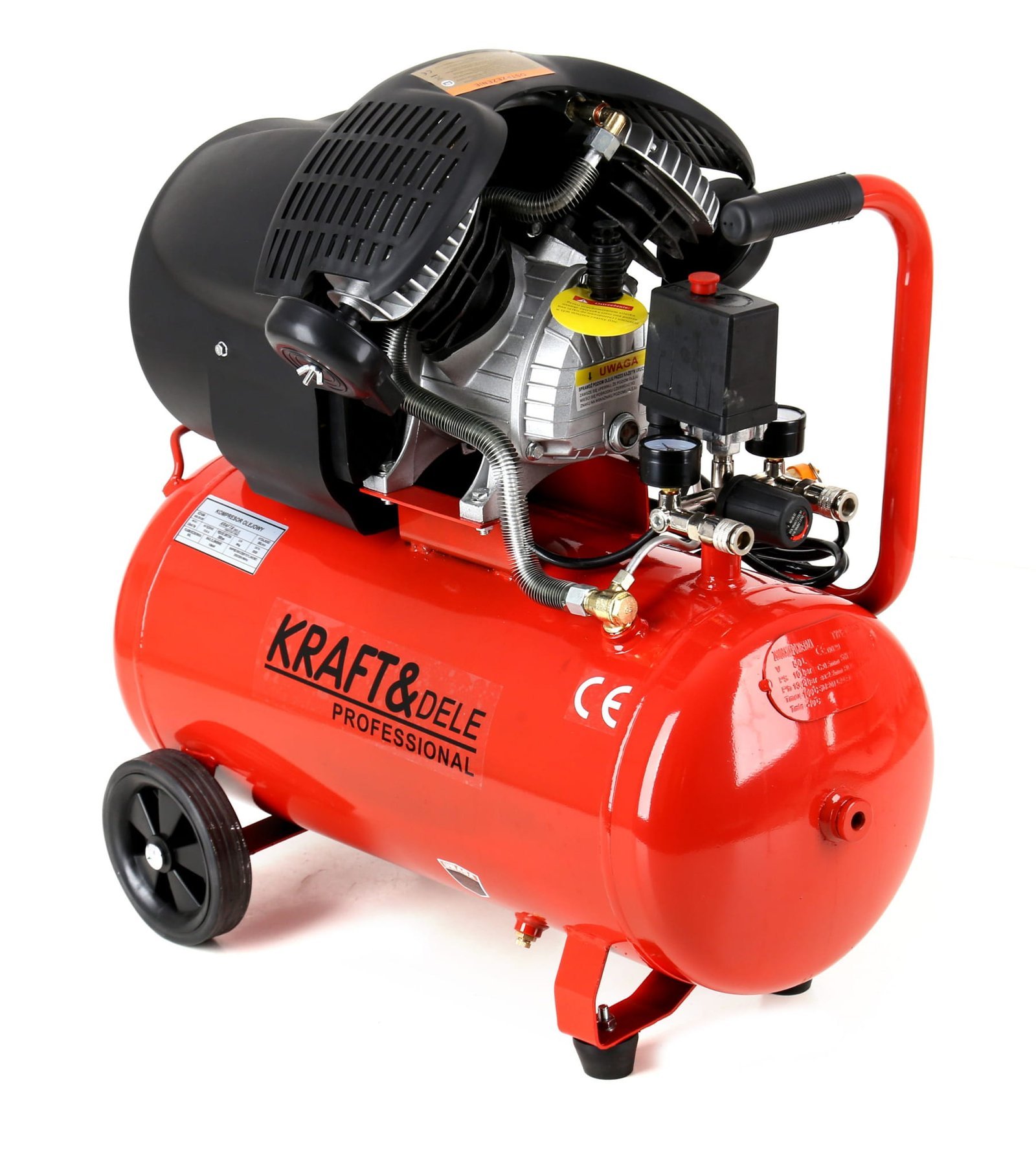 KOMPRESORIUS 50L KD1484 2cilindrų - Image 3