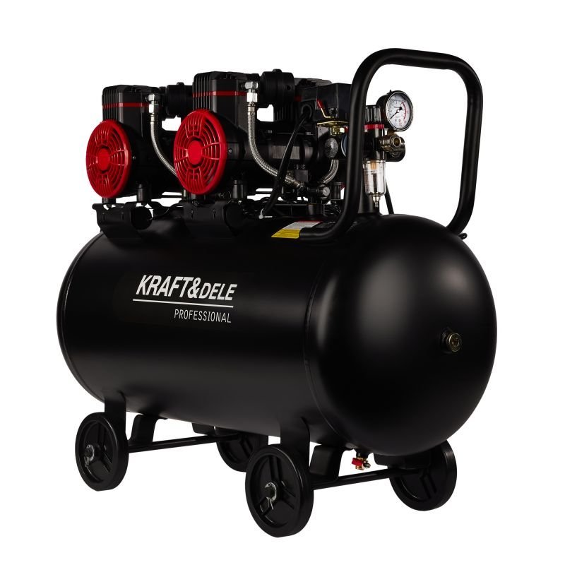 Betepalinis oro kompresorius 100L / 1500W x 2 KD1392 - Image 4