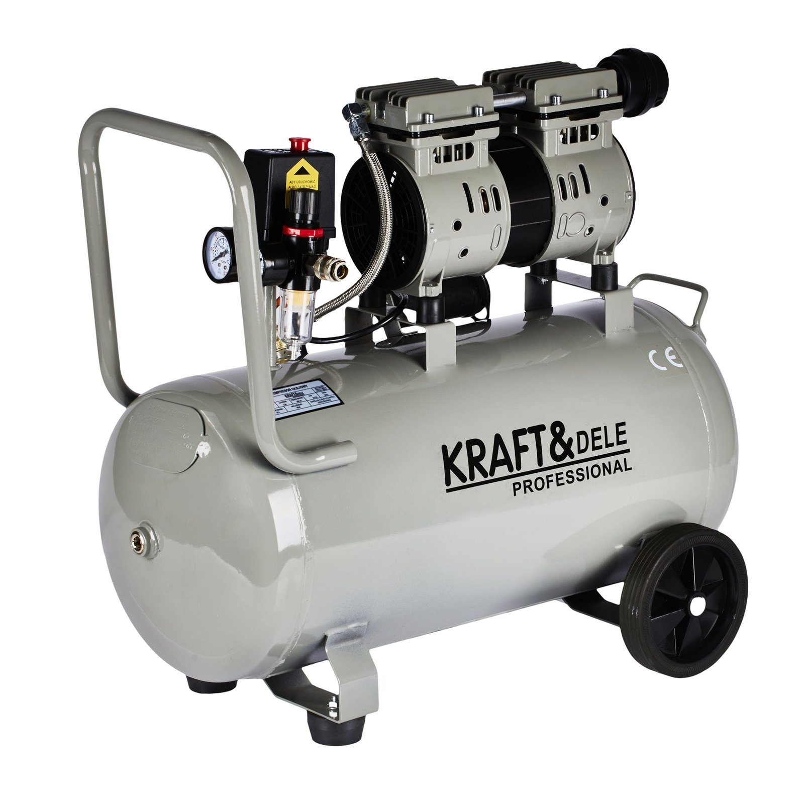 Betepalinis oro kompresorius 50L 8bar KD1396 - Image 3