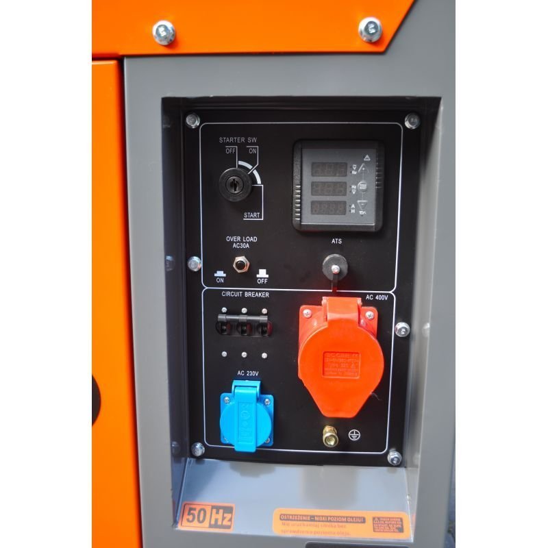 Dyzelinis trifazis elektros generatorius 12kW/13kW, 220V/380V Kraftdele KD152 - Image 5