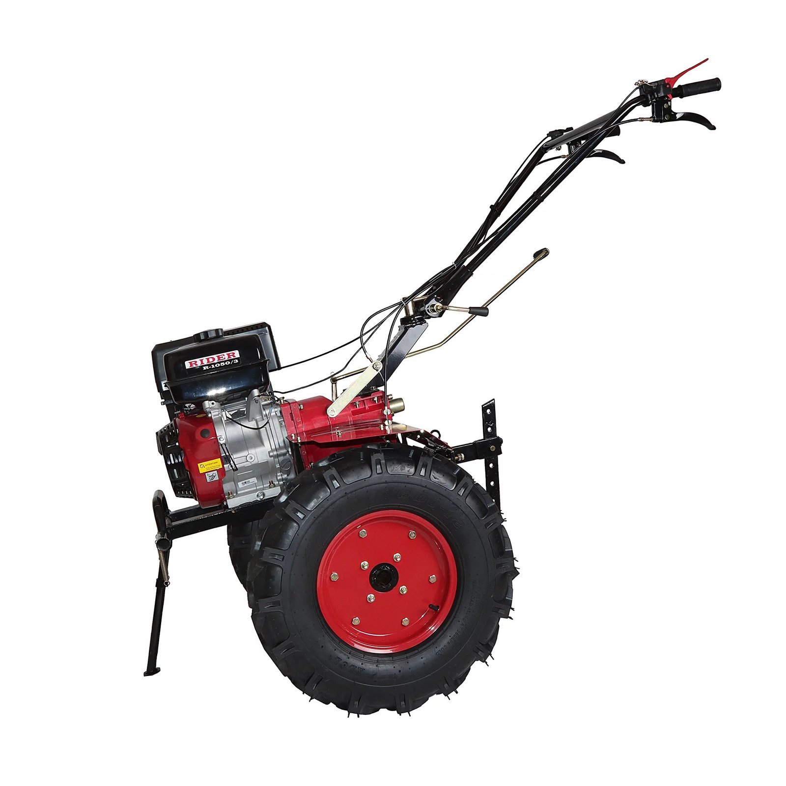 Benzininis Motoblokas - kultivatorius RIDER R-1050/3 Pilnas komplektas + Dovana KD10525 24 Eur vertės - Image 4
