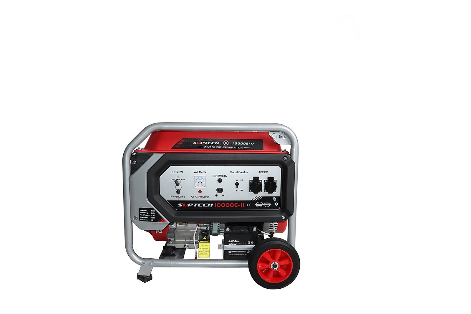 Benzininis generatorius SUPTECH 10000E-II (vienfazis) - Image 3