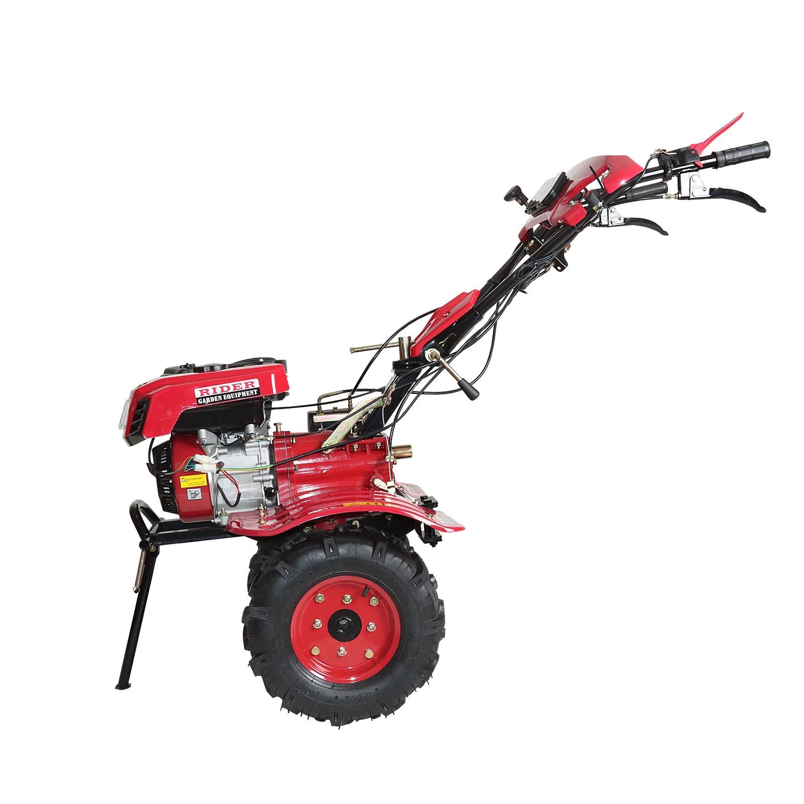 Benzininis Motoblokas – kultivatorius RIDER R-900C + Pilna komplektacija - Image 3