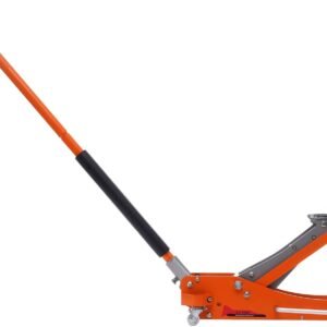 Hidraulinis žemo profilio domkratas su ratukais 2.5T 85-470mm KD1376
