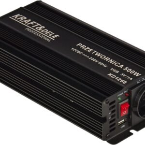 Įtampos keitiklis nuo 12V iki 230V 500/1000W KD1256