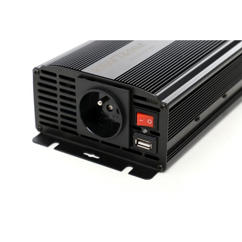 Įtampos keitiklis nuo 12V iki 230V 500/1000W KD1256 - Image 3