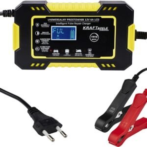 Impulsinis akumuliatoriaus įkroviklis12/6V su LCD KD1290