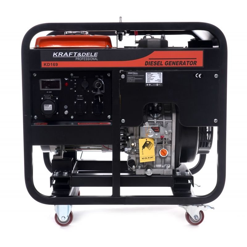 Dyzelinis elektros generatorius KRAFTDELE 9KW / 230V KD169 - Image 3