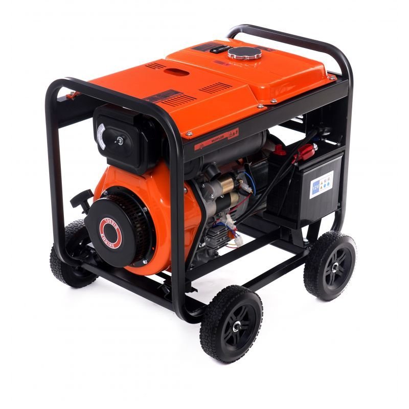 Dyzelinis elektros generatorius 7.5KW 220V KRAFT&DELE KD168 - Image 3