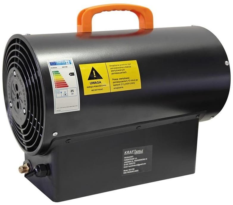 Dujinis šildytuvas 25kW + Termostatas + Reduktorius KD11700 - Image 3