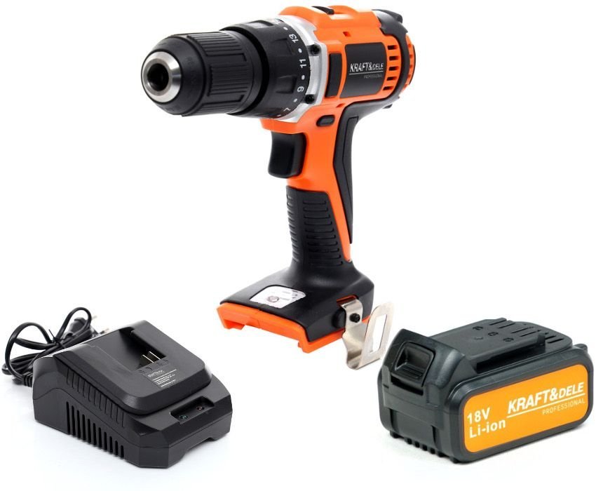 Akumuliatorinis suktuvas-gręžtuvas 18V Li-Ion x-serijos KD1751 - Image 2