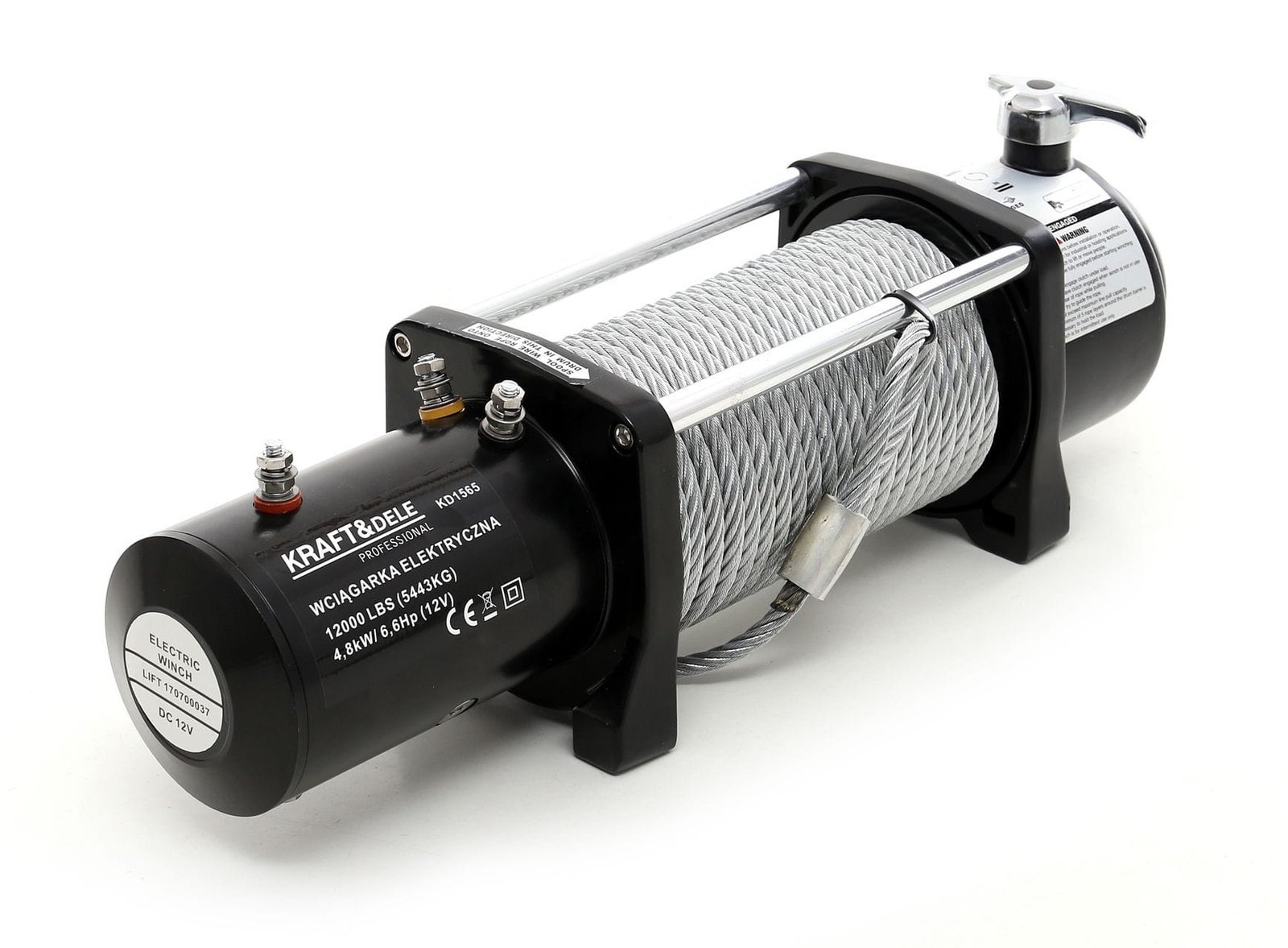 Elektrinė gervė KD1565 12000LBS 12V