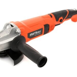 Elektrinis kampinis šlifuoklis - bulgarkė su reguliuojamomis apsukomis Ø125mm. 1300W KD1723