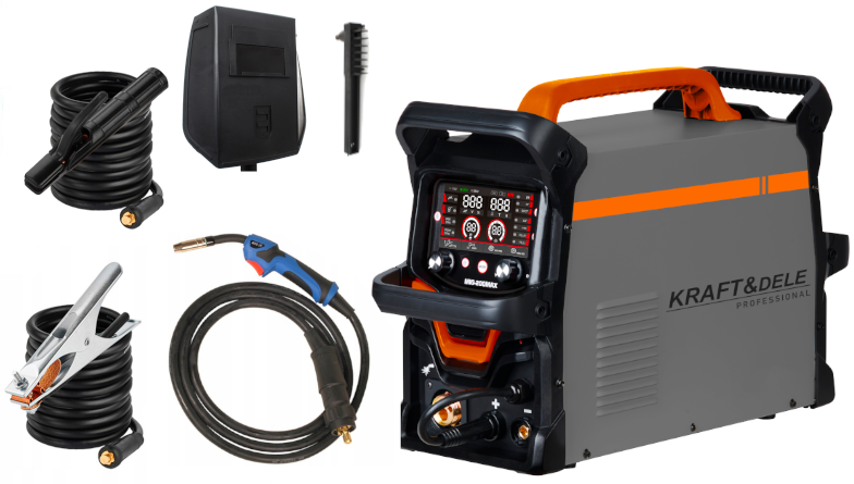 INVERTERINIS SUVIRINIMO APARATAS 255A MIG/FLUX/MMA/LIFT TIG/ALU KD3422 - Image 3