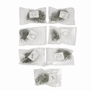 Plastiko suvirinimo kabių rinkinys, 800 vnt. KD10765