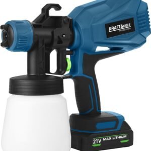 Akumuliatorinis dažymo purkštuvas 21V, 2000 mAh, 800 ml, KD5481