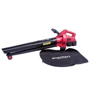 Akumuliatorinis siurblys-pūstuvas WORCRAFT 40V (20V+20V) LI-ION