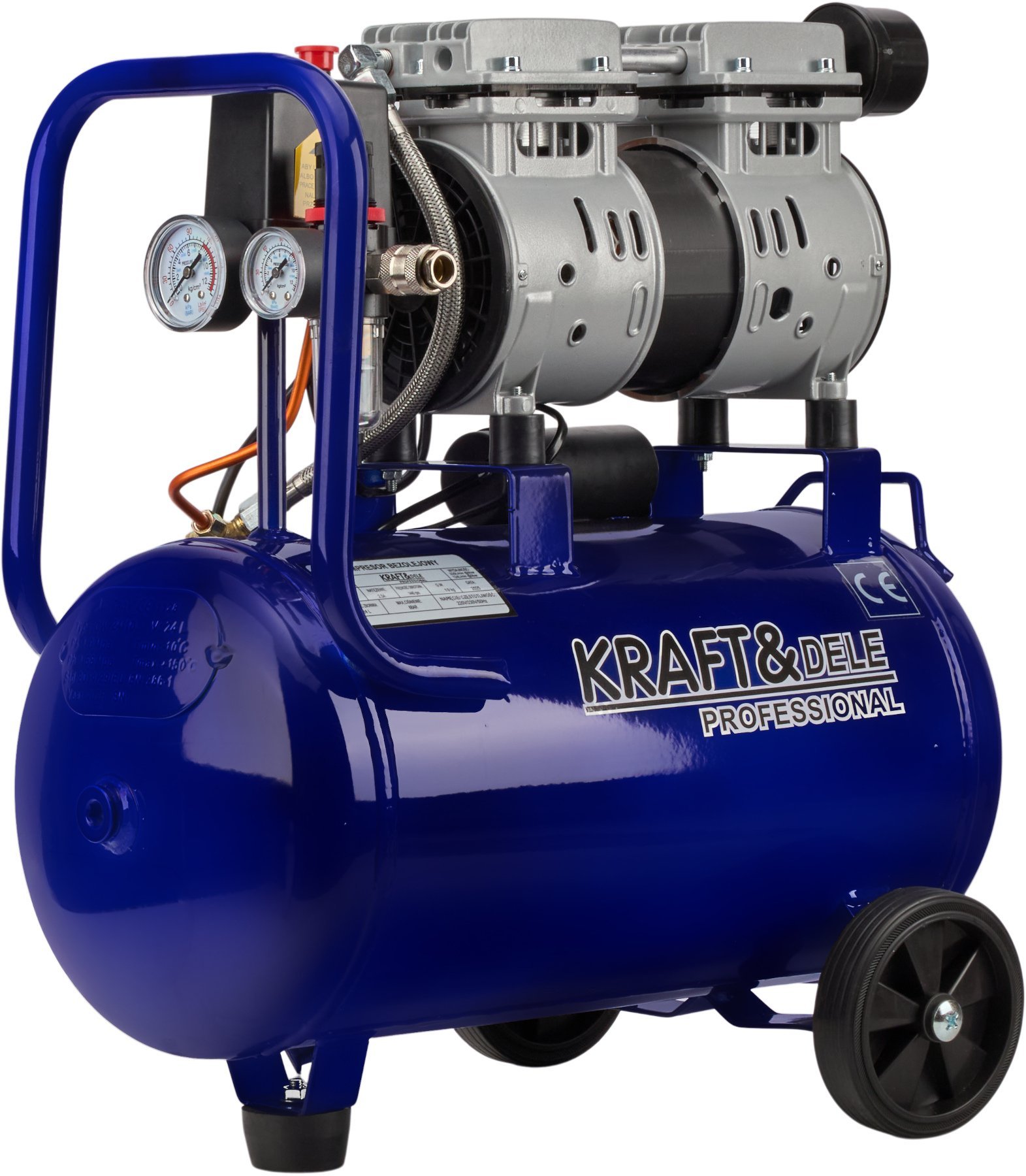 Betepalinis oro kompresorius 24 l, 1200 W, 220 l/min KD4099