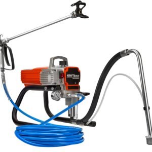 Dažymo agregatas 1500 W, 2,5 l/min su priedais KD5796