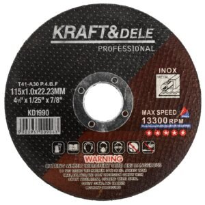 Metalo pjovimo diskas 115×1,0×22,23 mm KD1990
