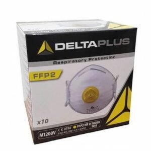 Respiratorius su iškvėpimo vožtuvu FFP2, 10 vnt., Delta Plus