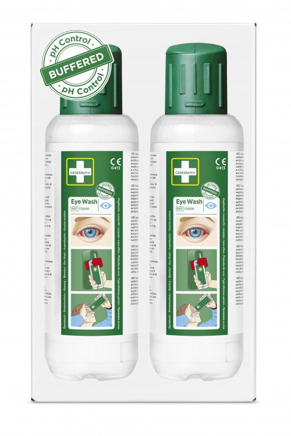 Akių plovimo skystis, 2x500ml, Cederroth