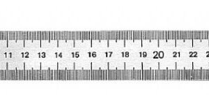 Liniuotė 498, 1000x30x1,0mm, Scala