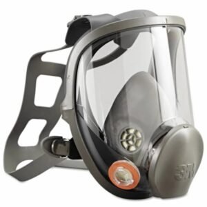 Pilna veido kaukė didelė, silikoninė 6900 L, 3M