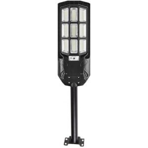 Gatvės šviestuvas su saulės baterija 300W 6500K ir laikikliu