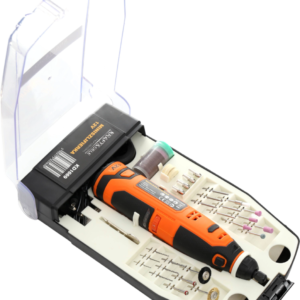 Mini šlifuoklis 12 V su priedais KD1669