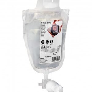 Skystos putos Satino Black Qlash 6 x 750 ml, Satino by WEPA