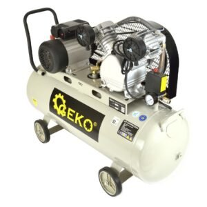 Alyvinis oro kompresorius BIG, V formos, 100 L, 9 bar, 390 L/min GEKO G80309