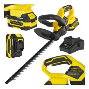 Akumuliatorinės gyvatvorių žirklės CoreX 20 V, 450 mm, 4 Ah GEKO G80692